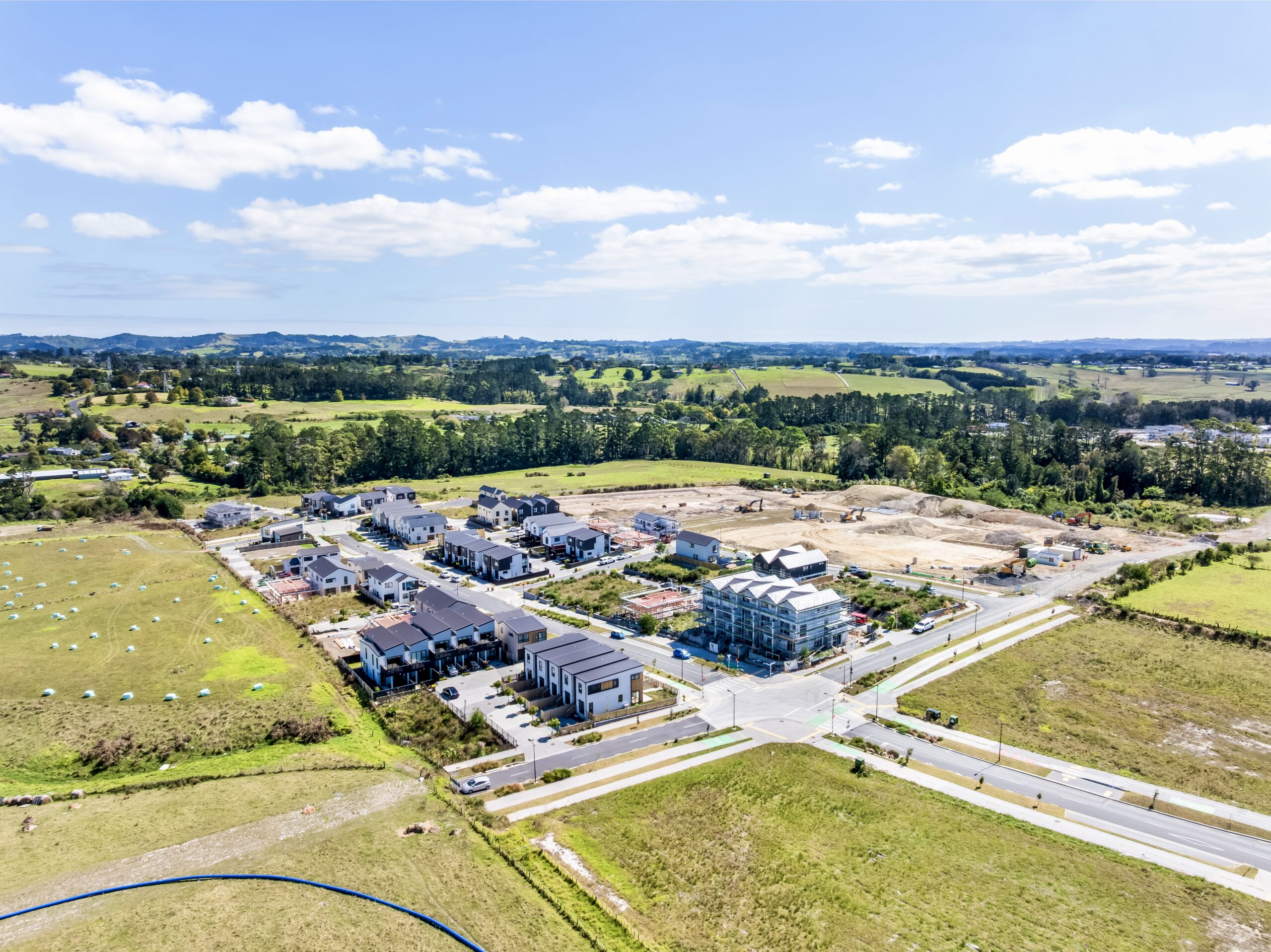 Established Westgate housing within the wider north-west landscape